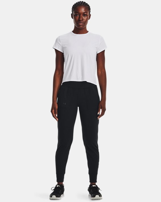 Women's UA Motion Joggers in Black image number 2